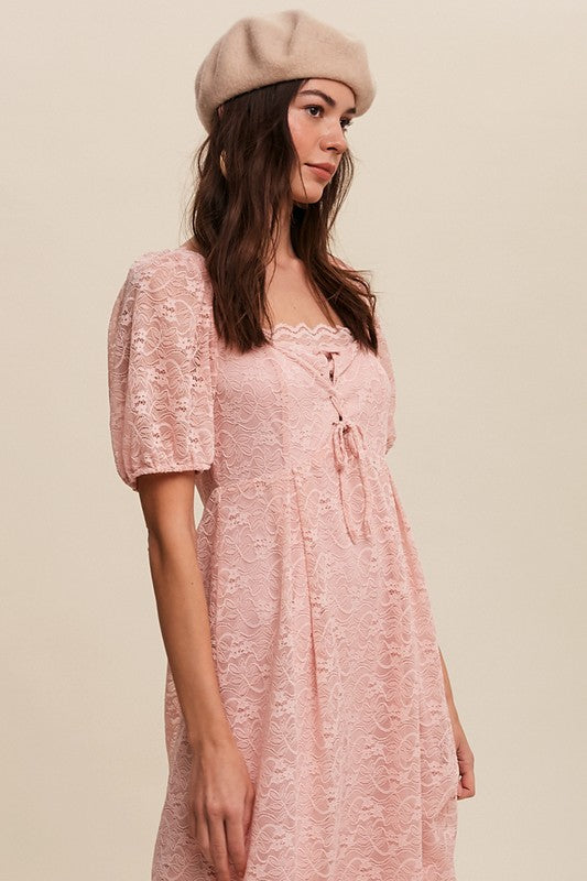 Rebecca Rose Lace Dress