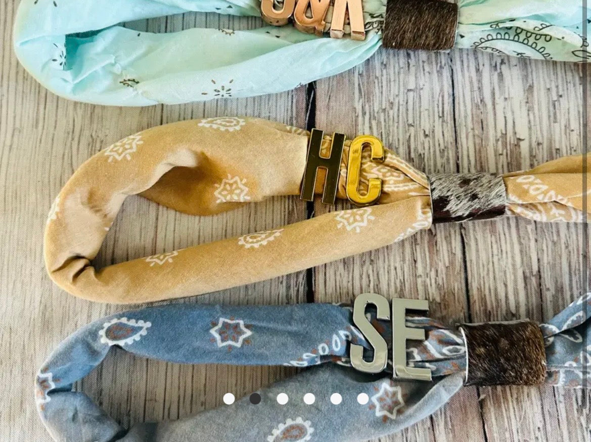 Bandana Charms