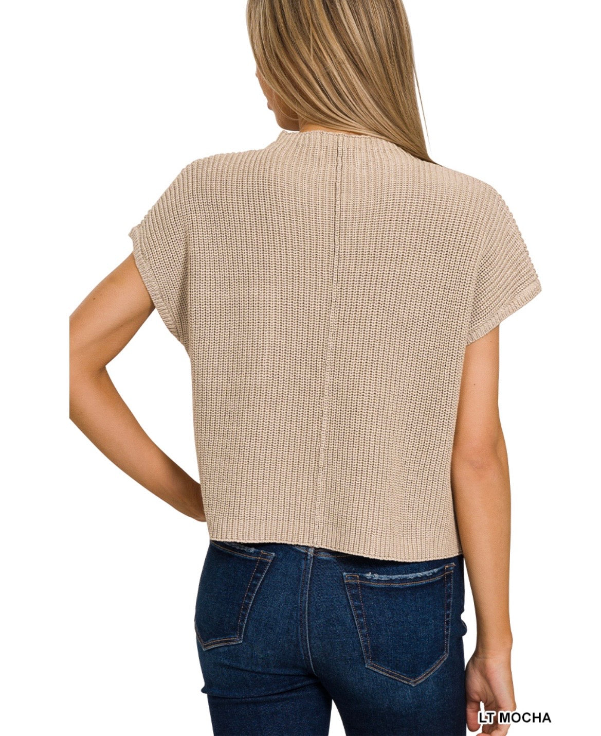 Abigail Mock Neck Sweater