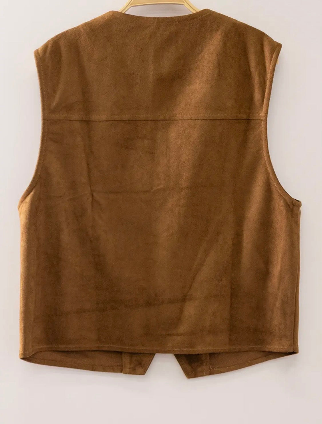 Val Vegan Suede Vest