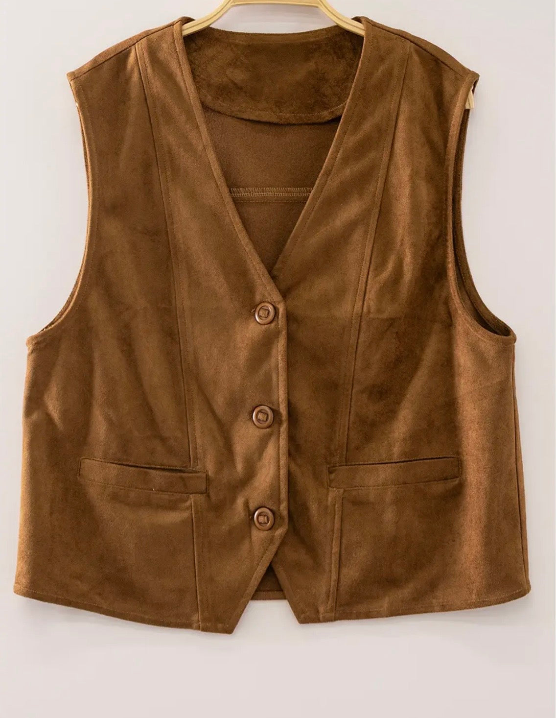 Val Vegan Suede Vest