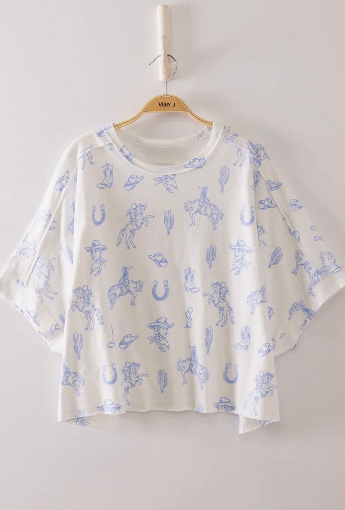 Shelly Wester Print Top
