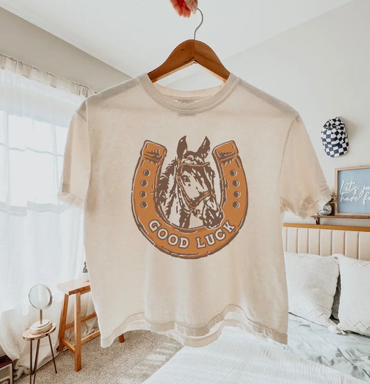 Good Luck Horseshoe T-shirt