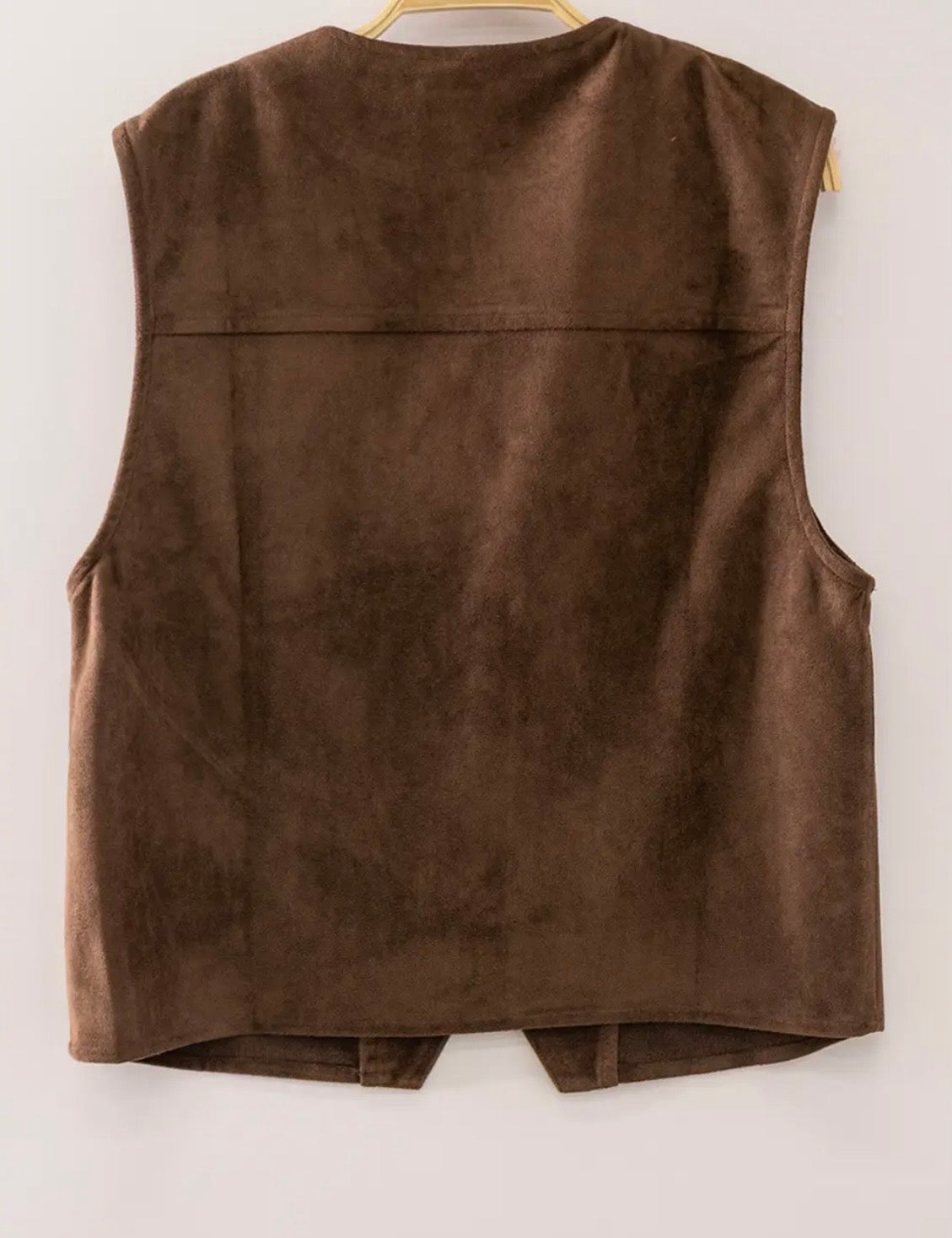 Val Vegan Suede Vest