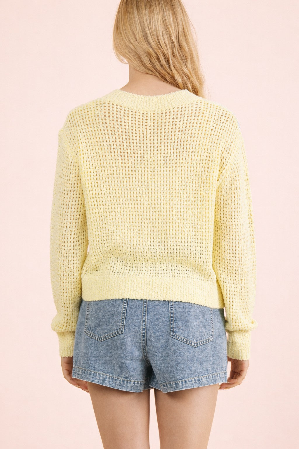 Chloe Flower Cardigan