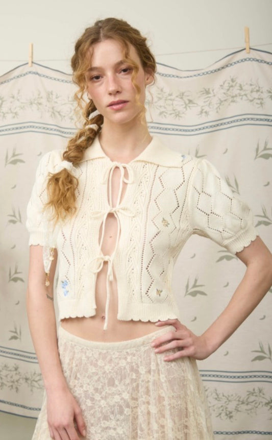 Matilda Front Tie Knit